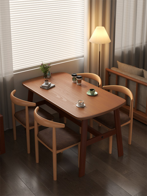 Small Rectangular Table For Rent Dining table for household small apartment, simple and modern dining ...