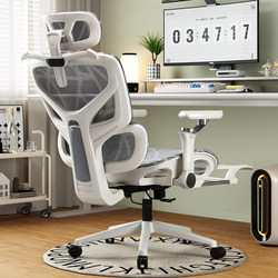 Feiwan Ergonomic Chair Nap Waist Support Computer Chair Home Comfortable Long Sitting Gaming Chair Office Chair Seat