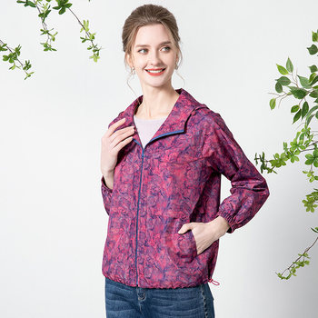 Popularity, hooded short casual loose trench coat
