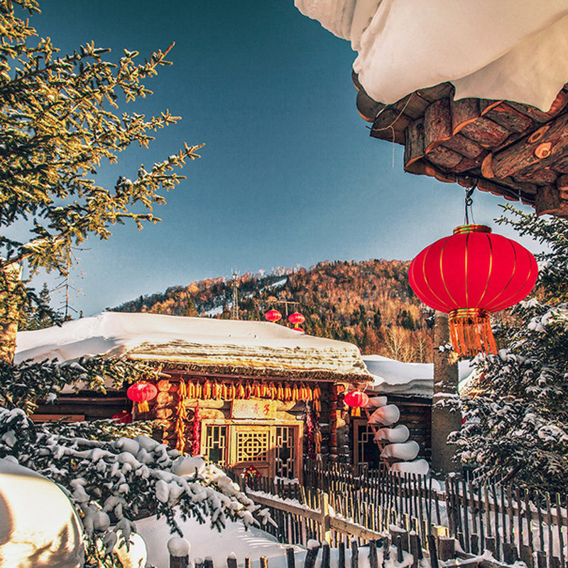 雪乡旅游哈尔滨亚布力东北雪乡3天2晚纯玩跟团游亚布力雪乡三日游