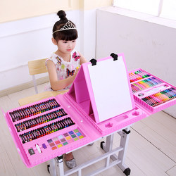 Watercolor Pens Washable Set Children's Watercolor Brush Set Water-Soluble Colored Pens 36 Colors Kindergarten Art Student Crayons 24 Painting Tools Birthday Stationery Learning Christmas Gift