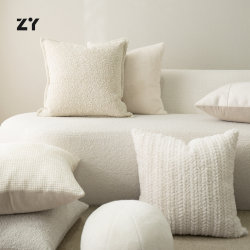 European-Style Throw Pillows for Sofa, Living Room, Light Luxury, High-End Feel, Cushions, Model Room Lumbar Pillows, Bed, Office Lumbar Support