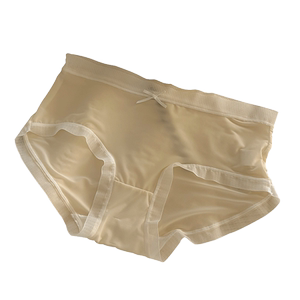 
'Naked Air Pants' Summer Thin Ice Silk Underwear for Women Comfortable Breathable Non-Secret Mid-Wait Women's Shortspender Head