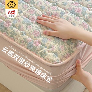 
Class A antibacterial cotton mattress single piece 2025 new bed cover dustproof tatami mattress mattress Simmons protective cover
