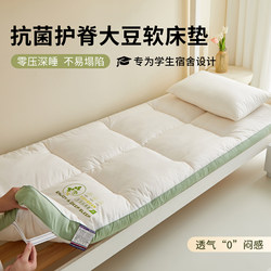Class a Soy Fiber Mattress for Dormitory Students, Single Soft Mattress for Home Bedroom, Mattress Pad for Living in Dormitories or Renting Apartments