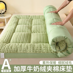 Milk Velvet Skin-Friendly Soft Mattress for Student Dormitory, Soft and Cozy Single Mattress for Home Use, Tatami Style for Autumn and Winter, Bedroom Mattress