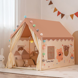 Small Turtle Dove Indoor Extended Children's Tent Playhouse for Boys and Girls, Baby Princess Castle House Toy for Separate Sleeping