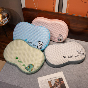 
Ice Silk Cat Belly Pillow Memory Foam Pillow Summer Belly Pillow Sleeping Pillow Office Bed Bed Waist Protection Cushion Pillow