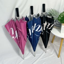 German Long-Handled Umbrella, Aluminum Alloy Umbrella, Double Large Umbrella, Student Sunshade Umbrella, Silver-Coated Sunscreen Umbrella, Adult Sun Umbrella