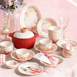 Tableware Set, Housewarming Gift, New Home Gift, Housewarming Gift, High-End Practical Bowls and Plates, Newlyweds, Wedding Gift Box