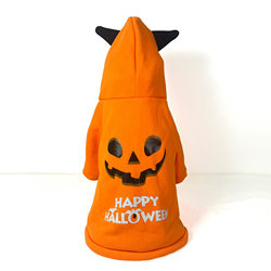 Pet Costumes Dog Cat Party Funny Pullover Sweatshirt Halloween Pumpkin Pet Decorative Clothes