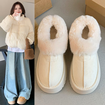 Youlanyi ankle boots, cold-resistant and warm snow cotton shoes
