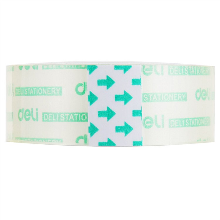 델리 문구류 30064 테이프 투명 소형 접착 테이프 12|18MM 학생 사무용품 손으로 찢은 수제 테이프 811 테이프 홀더 투명 접착 커터 데스크탑 문구 커터 -