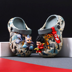 
Children's Crocs, Boys' Slippers, Summer New Anti-slip Soft Bottom Boys' Slippers, Big Children's Beach Shoes Sandals