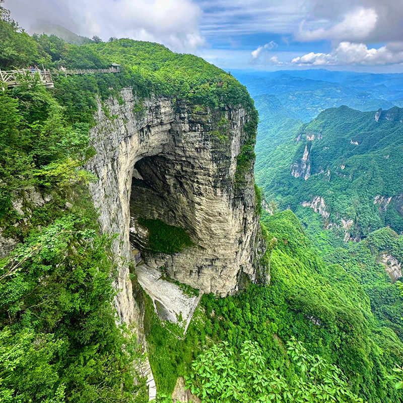 【16人纯玩小团】湖南张家界天门山一日游门票玻璃栈道天门山索道