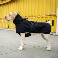 Outdoor waterproof cross-border pet dog clothes raincoat