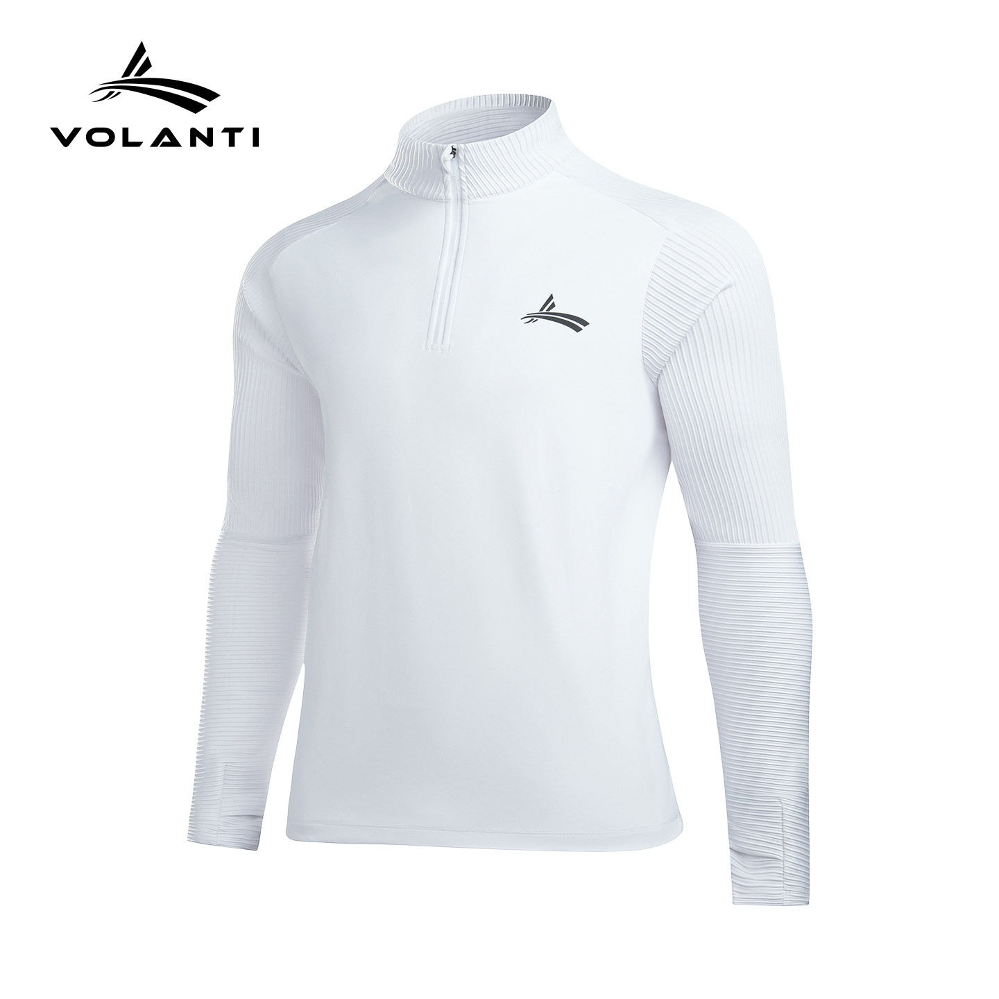 Спортивная беговая куртка Volandi — легкоатлетический тренировочный костюм, быстросохнущий воротник-стойка