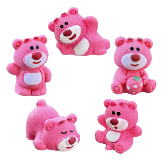 
Car ornaments cute strawberry bear central control screen decompression small doll car interior accessories 2026 new internet celebrity decoration