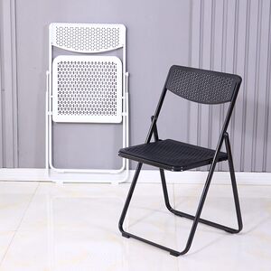 Simple back chair Household folding chair Portable office chair conference chair computer chair chair dormitory dormitory chair chair

