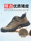 Giày bảo hộ lao động Dinggu chống va đập và chống đâm thủng, mũi thép đế mềm nhẹ có tấm thép, đi làm mùa hè thoáng mát cho nam