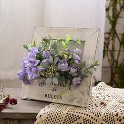 Creative Desktop Ornaments, Wooden Flower Pots, Flower Baskets and Flower Vessels, Solid Wood Vintage Garden Supplies, Zakka Miscellaneous Goods