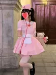 cosplay y tá sexy Gợi Cảm Trang Phục Hóa Trang Halloween Bác Sĩ Cosplay Người Giúp Việc Y Tá Trang Phục Màu Trắng Dễ Thương Thiên Thần Nguyên Chất Desire Đồng Phục Phù Hợp Với bộ đồ hầu gái sexy đồ ngủ nữ cosplay 