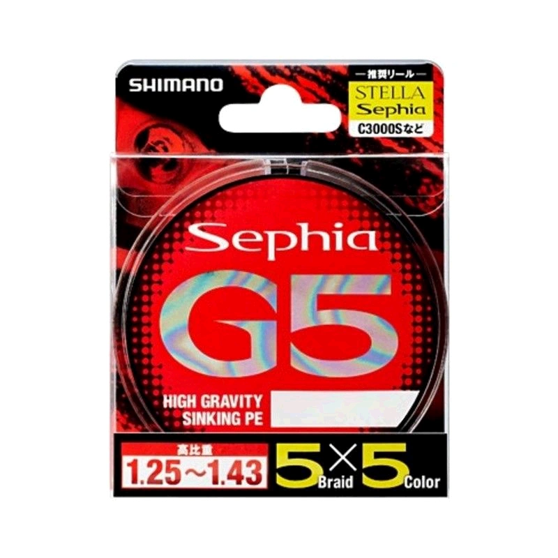 日本直邮】禧玛诺PE线sephia G5 200m 0.8号多色PL-E65N 钓-Taobao