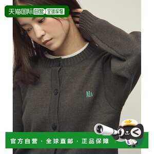 1h可退 日本直邮MA Firsthand 女装 全棉混纺 宽松圆领针织开衫 l