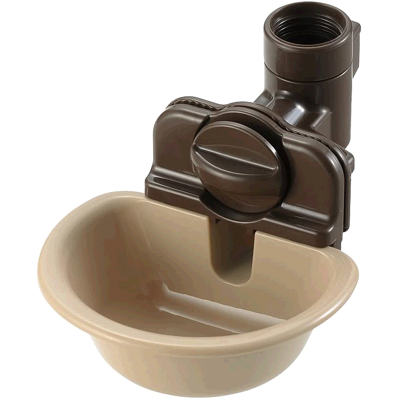 
[Japan Direct Mail] Richell Pet Food and Supplies Pet Water Tray S Brown