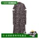 Japan Direct Mail JOHN LAWRENCE SULLIVAN Women's Leopard Print High Neck Dress 612606
