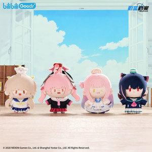 
bilibiliGoods Blue File Peripheral TOP Dingbao Plush Doll Cotton Doll Plush Badge