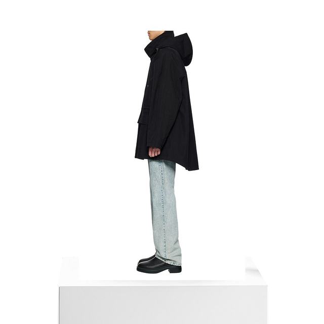 Hong Kong Direct Mail Wooyoungmi Wu Yangmi Men's Hooded Long Casual Jacket W241JP01 Stand Collar