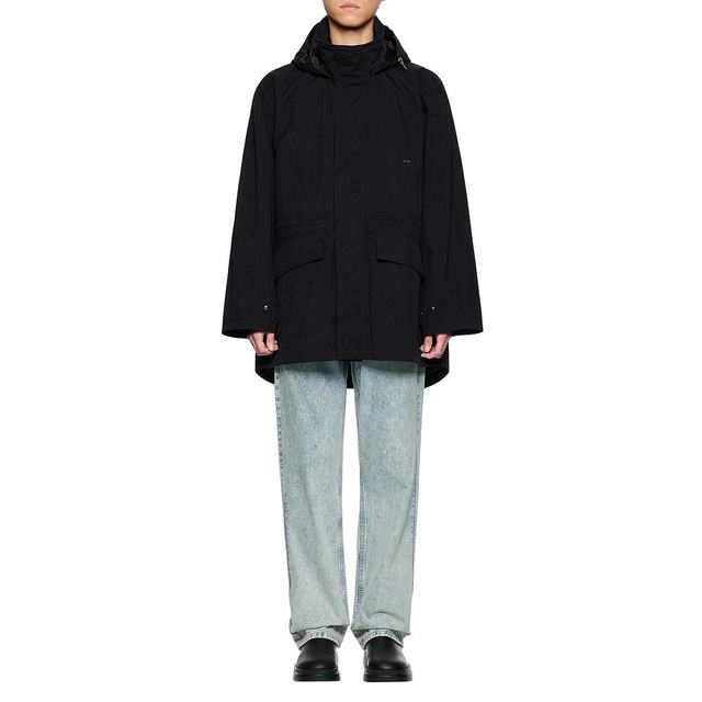 Hong Kong Direct Mail Wooyoungmi Wu Yangmi Men's Hooded Long Casual Jacket W241JP01 Stand Collar