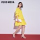 Vero Moda Outlet Dress Summer New Sweet and Age Reducing Fashion Square Collar Puff Sleeve Loose Doll Dress