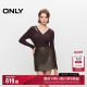 ONLY Outlet Spring Retro Slim A-line Short Leather Skirt Skirt Women