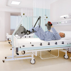 Kairuimei Electric Rehabilitation Machine for Home Use for the Elderly with Stroke and Hemiplegia, Bed-Based Hand and Foot Rehabilitation Training Equipment, Bicycle
