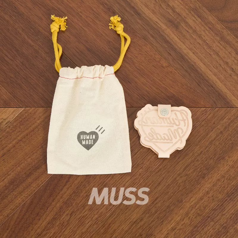 现货HUMAN MADE HEART GLASS CANISTER 日产带盖玻璃储物罐25SS