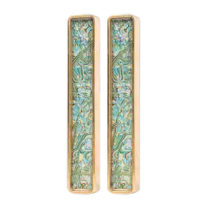 村田耕閑造 唐銅 朧銀滅金 四方佛蓋置 共箱