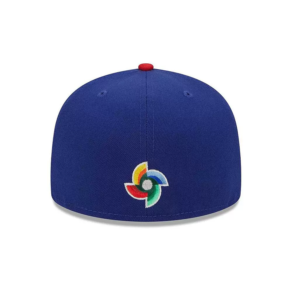 new era 男士蓝色多米尼加共和国棒球 2023 年世界棒