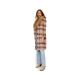 Heartloom Yuna Coat Women's Woolen Coat Check Print 100 Gather
