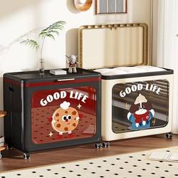 Clothes Storage Box, Large Capacity, Foldable, Suitable for Everyone, Flip-Top, Foldable, for Storing Toys, Clothes, and Quilts