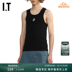 
IT JW Anderson men's round neck vest new simple basic logo decoration interior 246512MP
