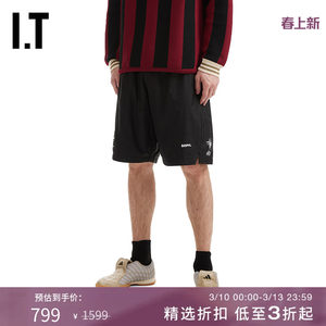 
IT F.C.REAL BRISTOL men's elastic waist shorts new cool sports style casual pants 252140M