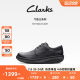 Clarks men's shoes spring thick-soled leather shoes fashion trend comfortable casual shoes Un Soul Lace
