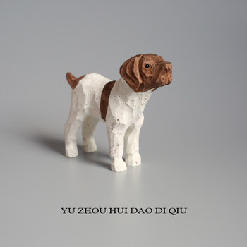 If you are bored, I will give you a hound! Hand-carved