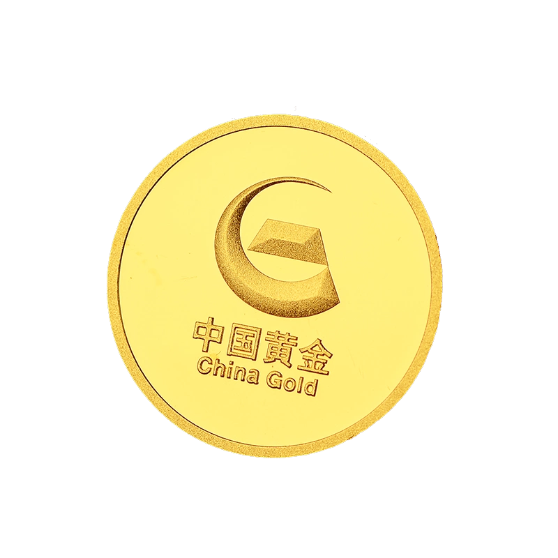 黃金胸章定製純銀紀念徽章純金胸針足金999勳章定做公司週年慶