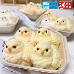 Silicone Chick Squishy Slow Rebound Stress Relief Toy, Realistic Animal, High Aesthetic Value, Plush Squishy Texture, Fun for Girls