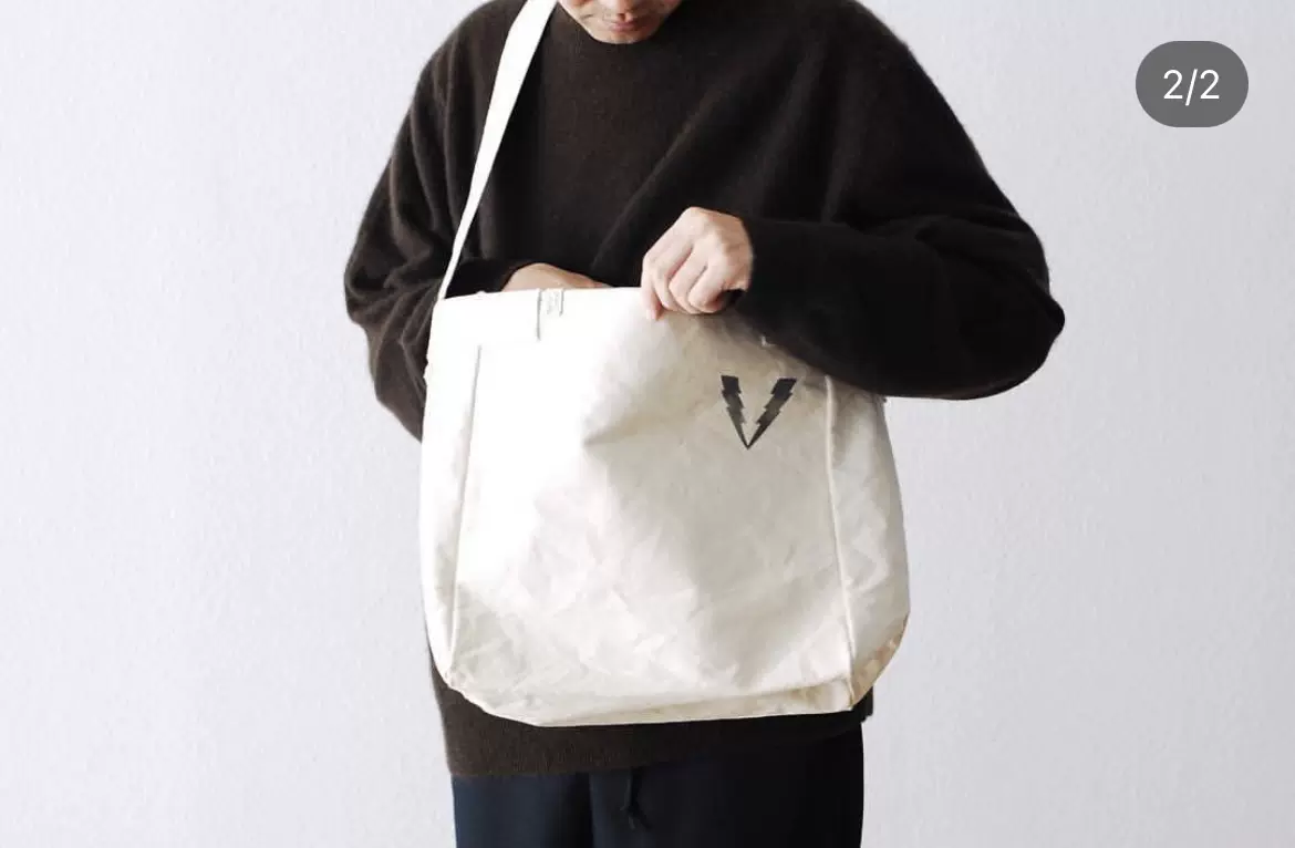 VISVIM1 STAMPED MUSETTE CANVAS ショルダーバッグ