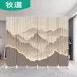 Ánh sáng sang trọng mới phong cách Trung Quốc vách ngăn gấp di động lối vào phòng khách lối vào phòng ngủ chặn nền văn phòng tại nhà