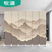 Ánh sáng sang trọng mới phong cách Trung Quốc vách ngăn gấp di động lối vào phòng khách lối vào phòng ngủ chặn nền văn phòng tại nhà